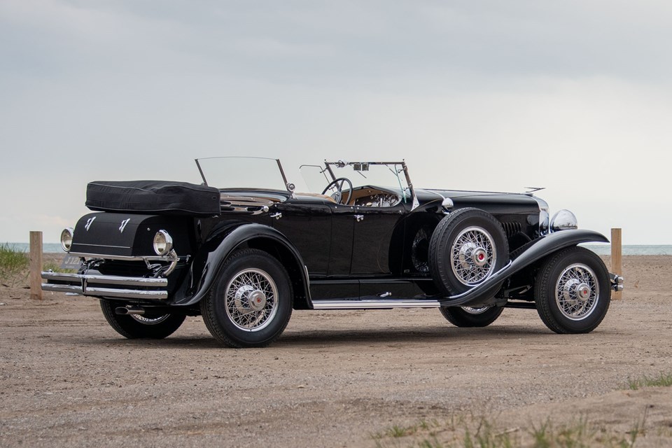 1929 Duesenberg Model J 'Sweep Panel' Dual-Cowl Phaeton by LeBaron
