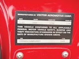 1992 Vector W8 Twin Turbo  - $