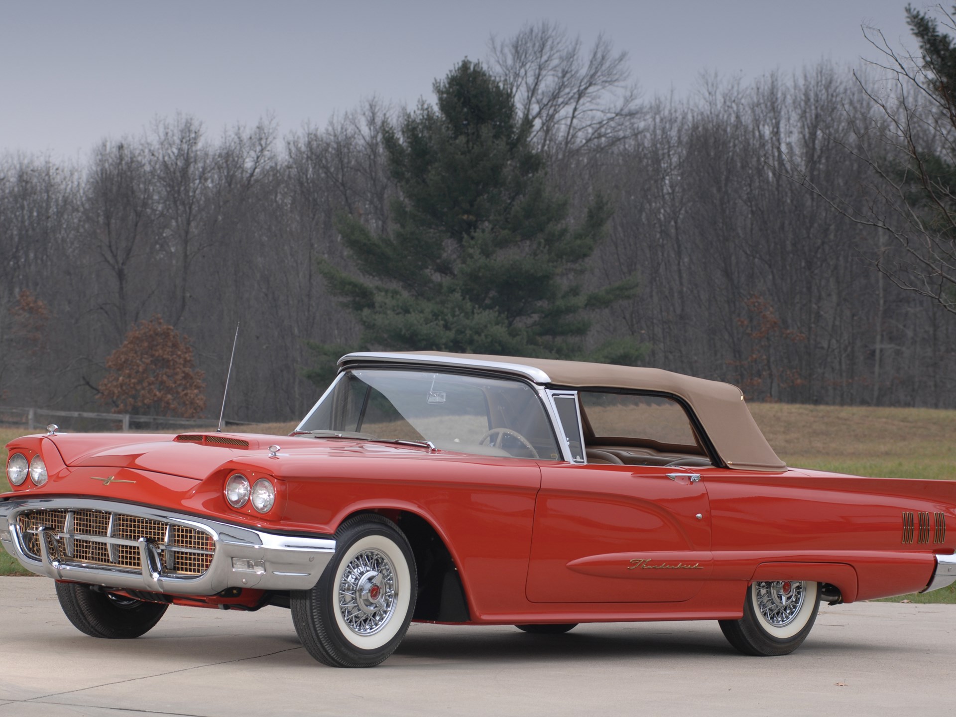 1960 Ford Thunderbird Convertible The Mcmullen Collection Rm Sothebys