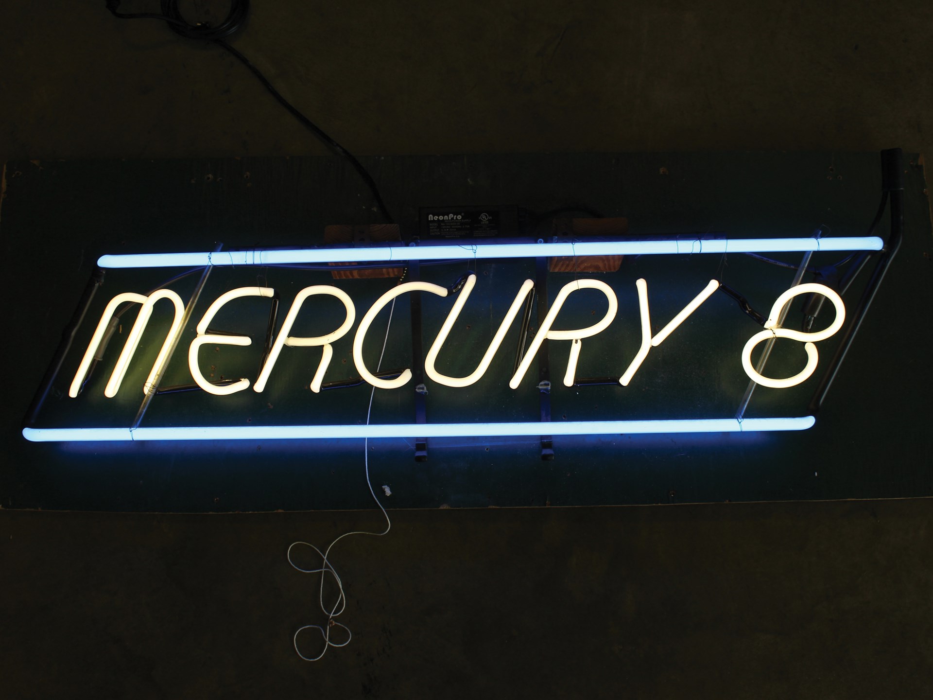 Mercury 8 Neon Sign | Auburn Fall 2018 | RM Sotheby's