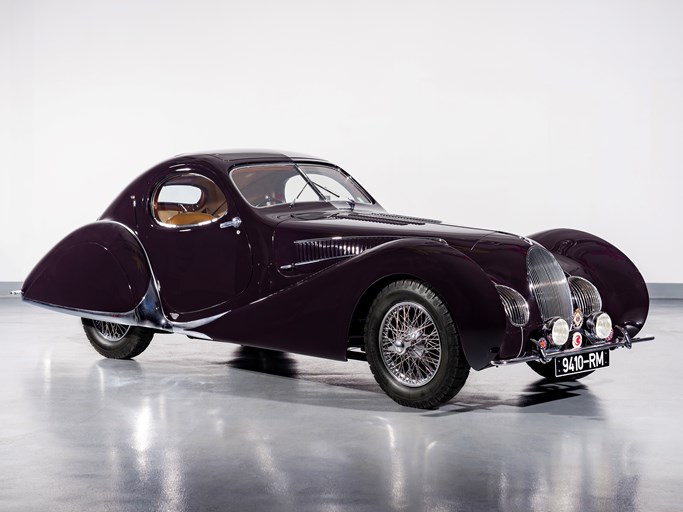 1938 Talbot-Lago T150-C SS Teardrop Coupe by Figoni et Falaschi