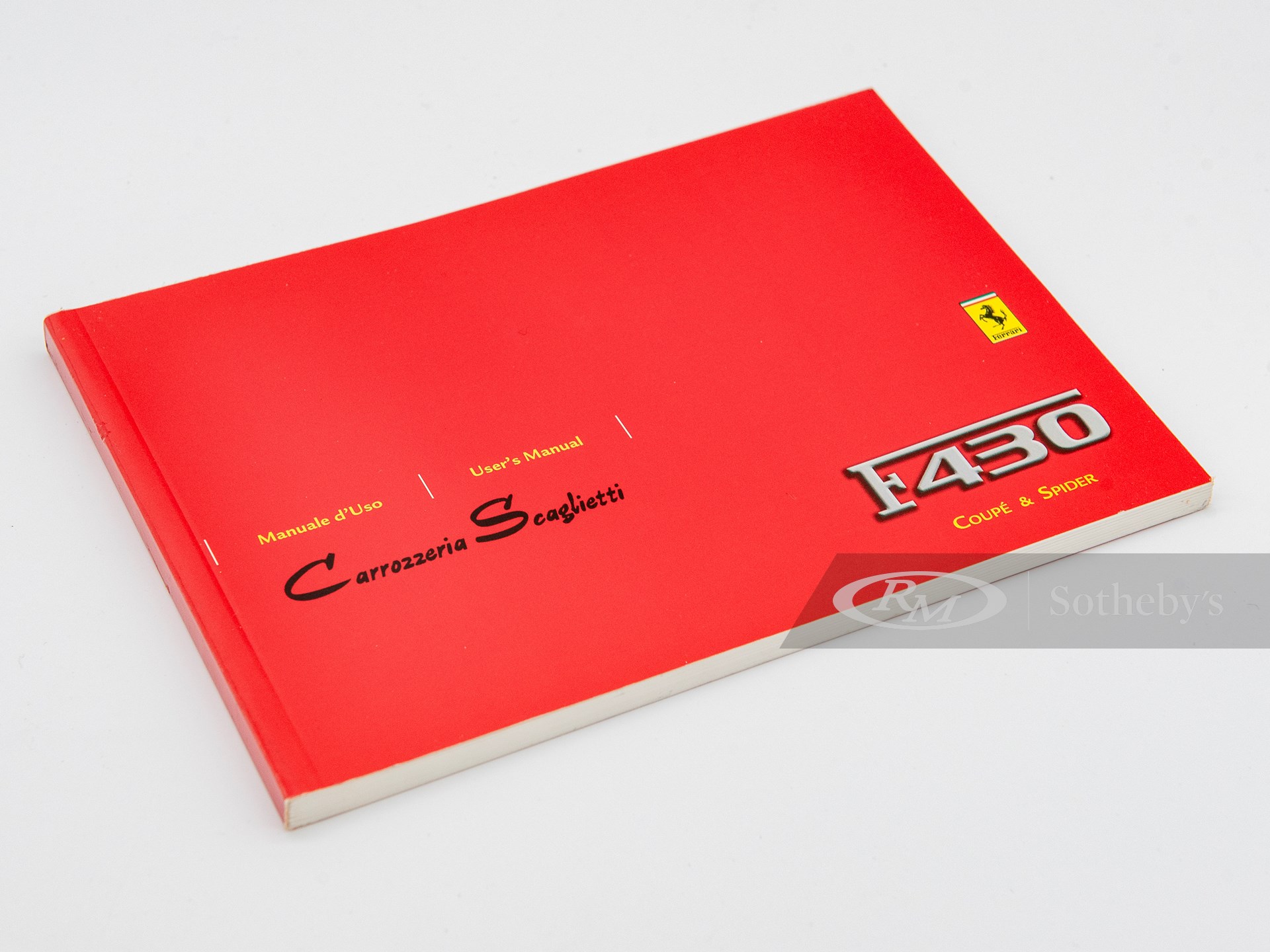 Ferrari F430 Owner's Manual Set with Folio | Open Roads, April | RM Online Only