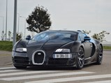 The Veyron Vitesse undergoing testing near the Bugatti factory in Molsheim, France.
