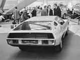 1967 Jaguar Pirana by Bertone - $The Jaguar Pirana on display by Bertone at the 1967 Turin Auto Show.