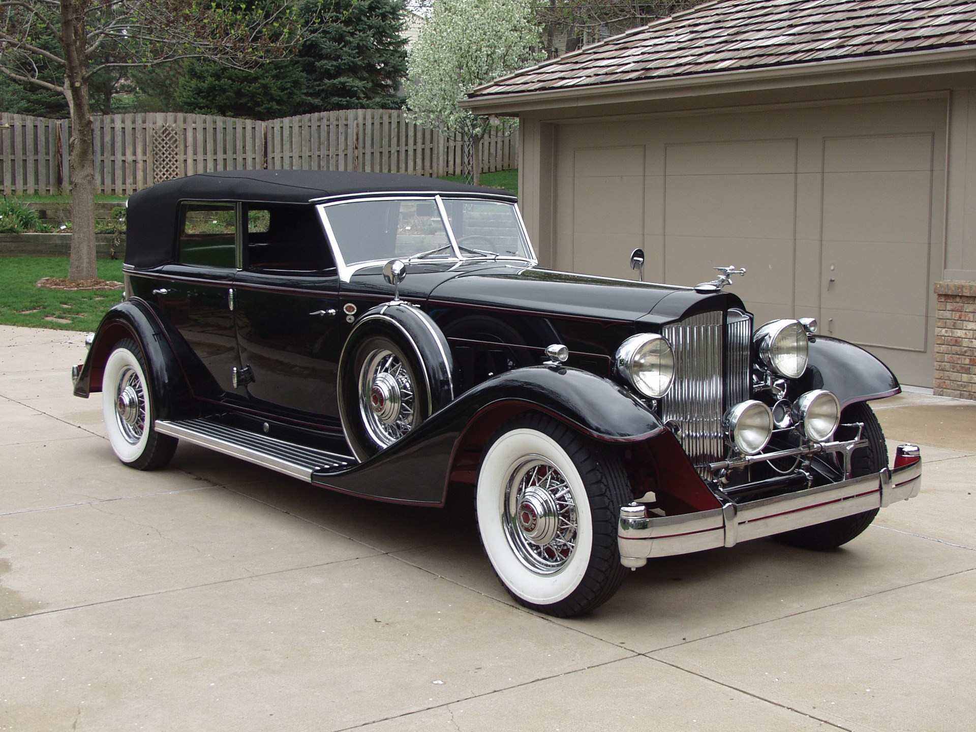 RM Sotheby's - 1933 Packard Twelve Dietrich Convertible Sedan | Vintage ...