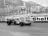 Ronnie Peterson at the 1971 Monaco Grand Prix where he finished 2nd with chassis 711-02.