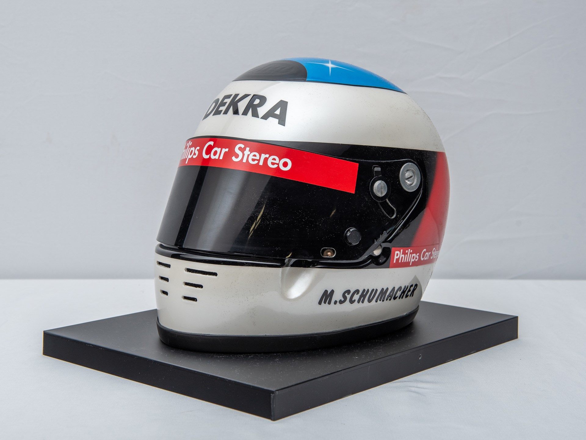 1991 Michael Schumacher Arai Team 7UP Jordan Formula 1 Replica Helmet ...