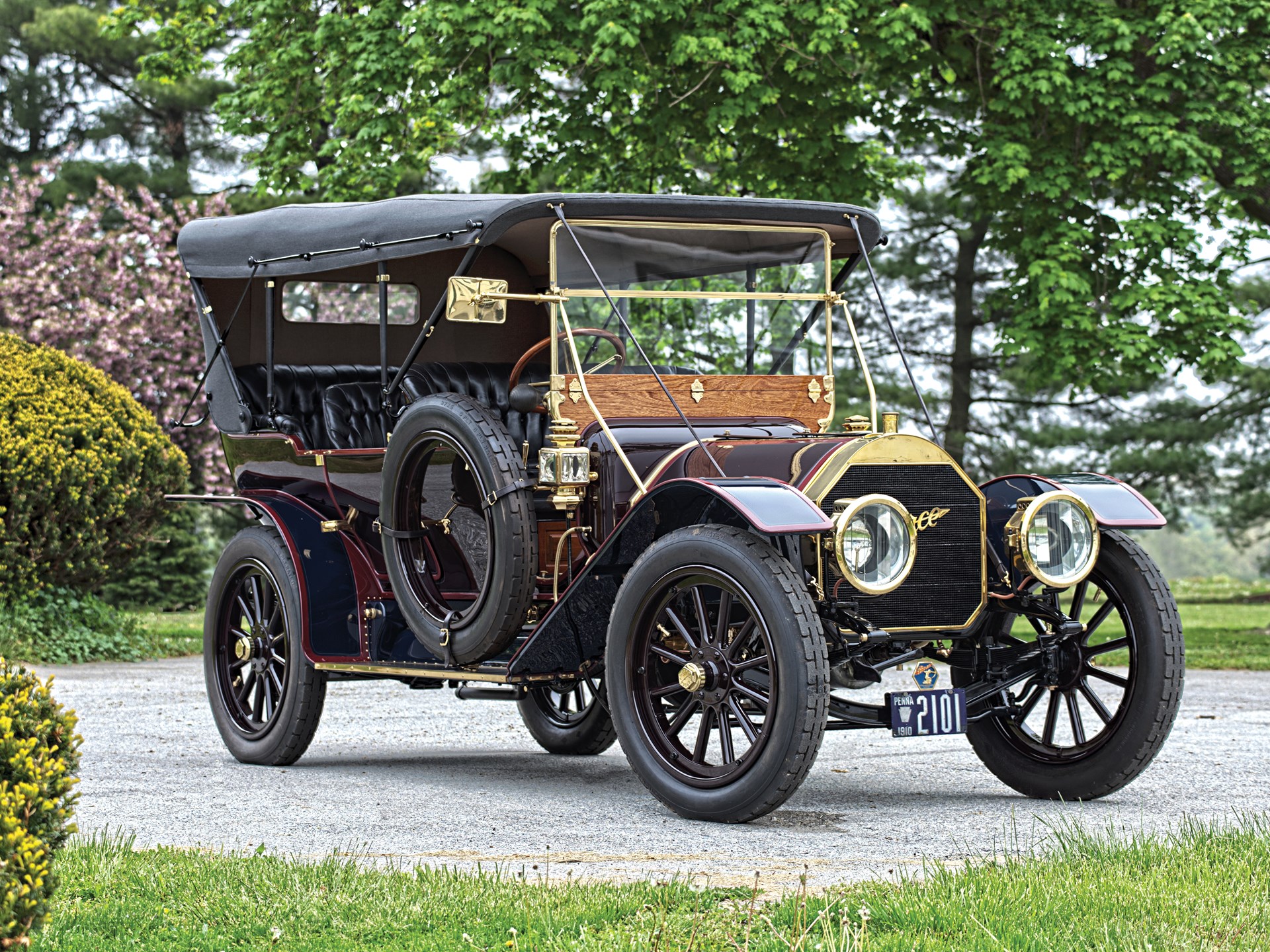 RM Sotheby's - 1910 Pierce-Arrow 48-SS Seven-Passenger Touring