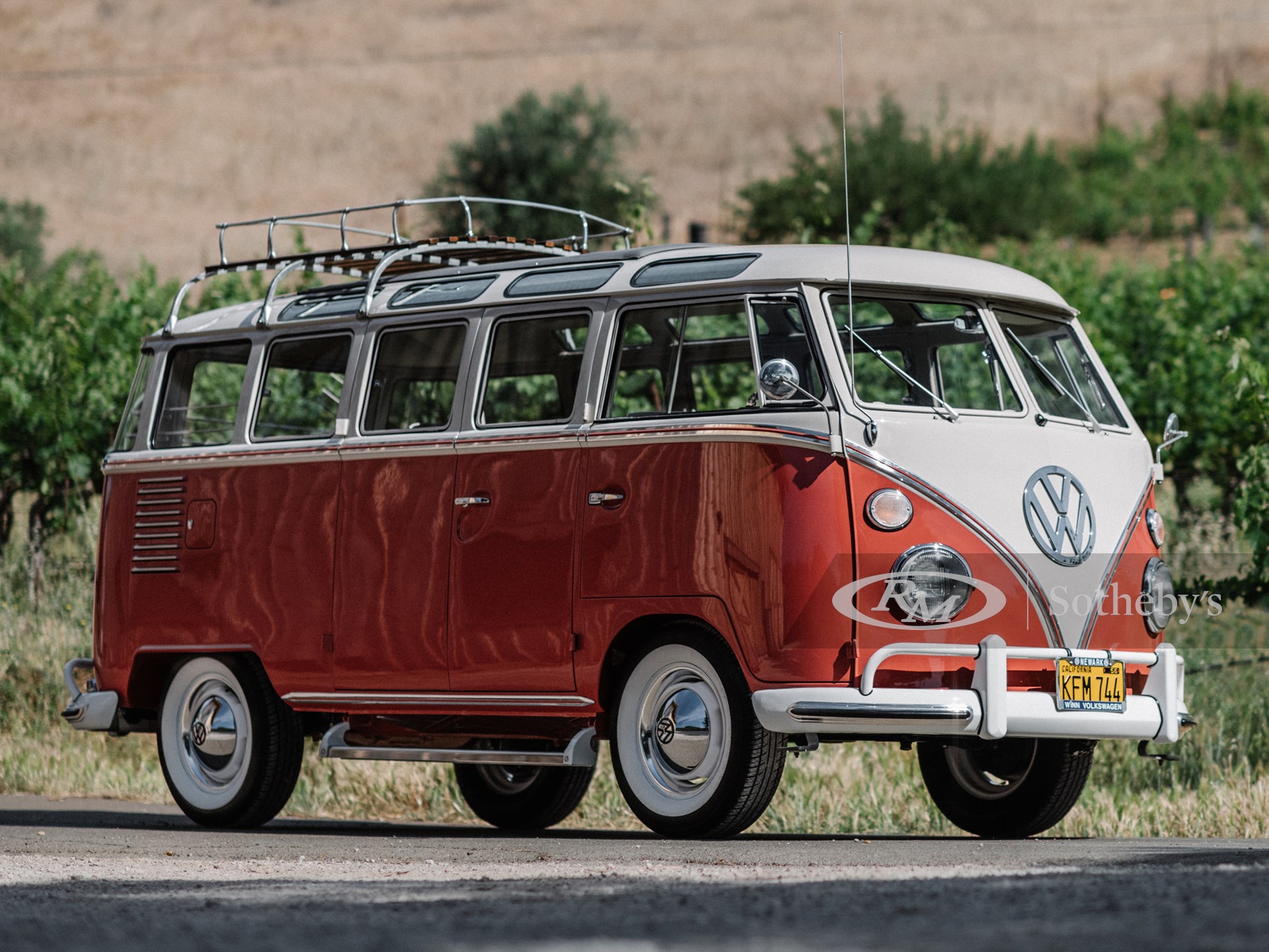 1962 Volkswagen Type 2 Deluxe '23-Window' Microbus | Monterey 2021 | RM ...