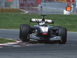 Mika Häkkinen drove chassis MP4-16A-05 at the Canadian Grand Prix, where the Finnish driver secured a podium finish in 3rd place.