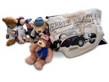 Plush Animals, Pillows, and Pebble Beach Concours d'Elegance 2009 Blanket - $