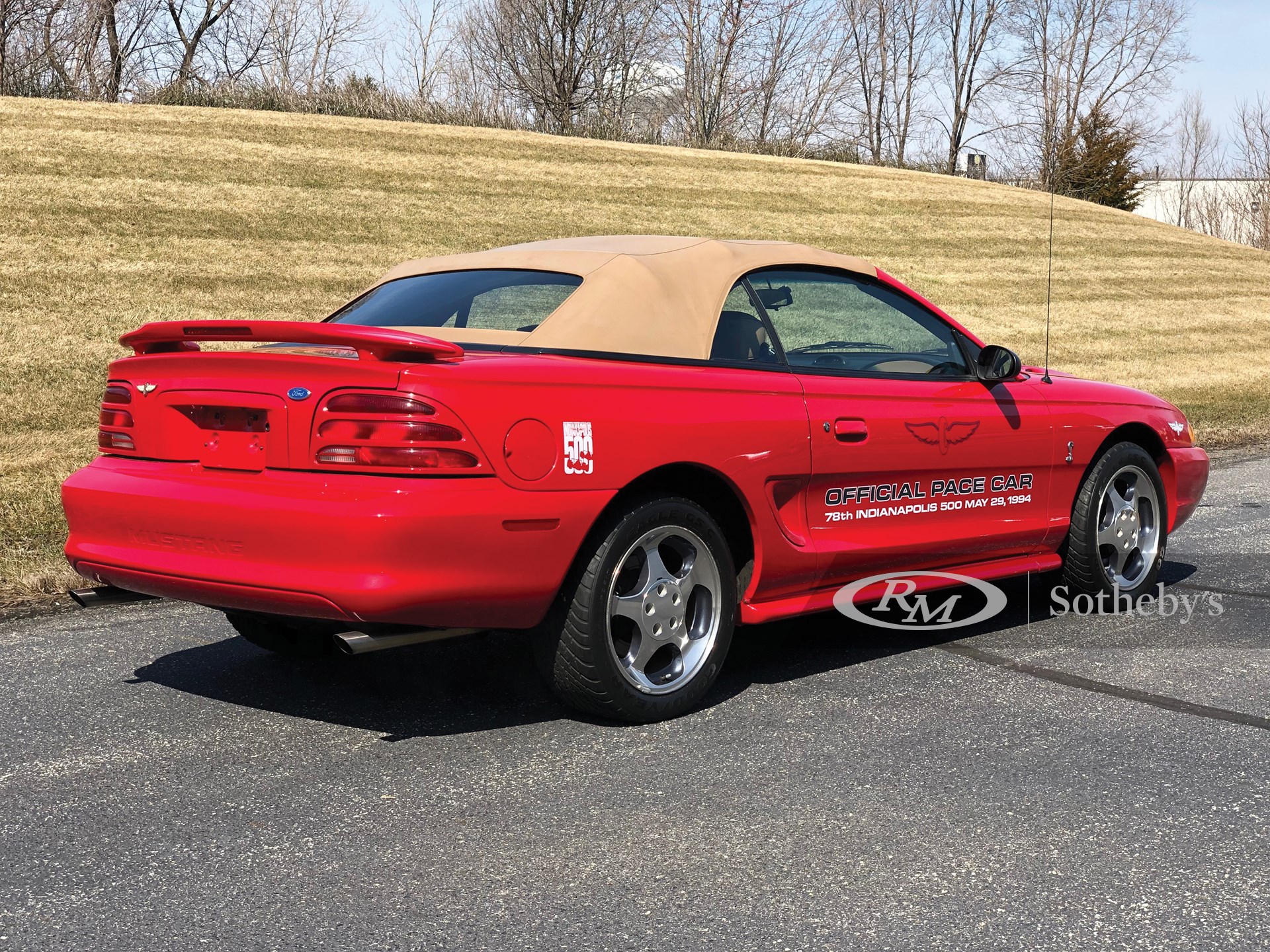 1994 Ford Mustang Cobra Convertible Pace Car | Auburn Spring 2019 | RM ...