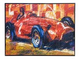1950s Ferrari Formula 1 Grand Prix Painting by Louis C. Hébert - $