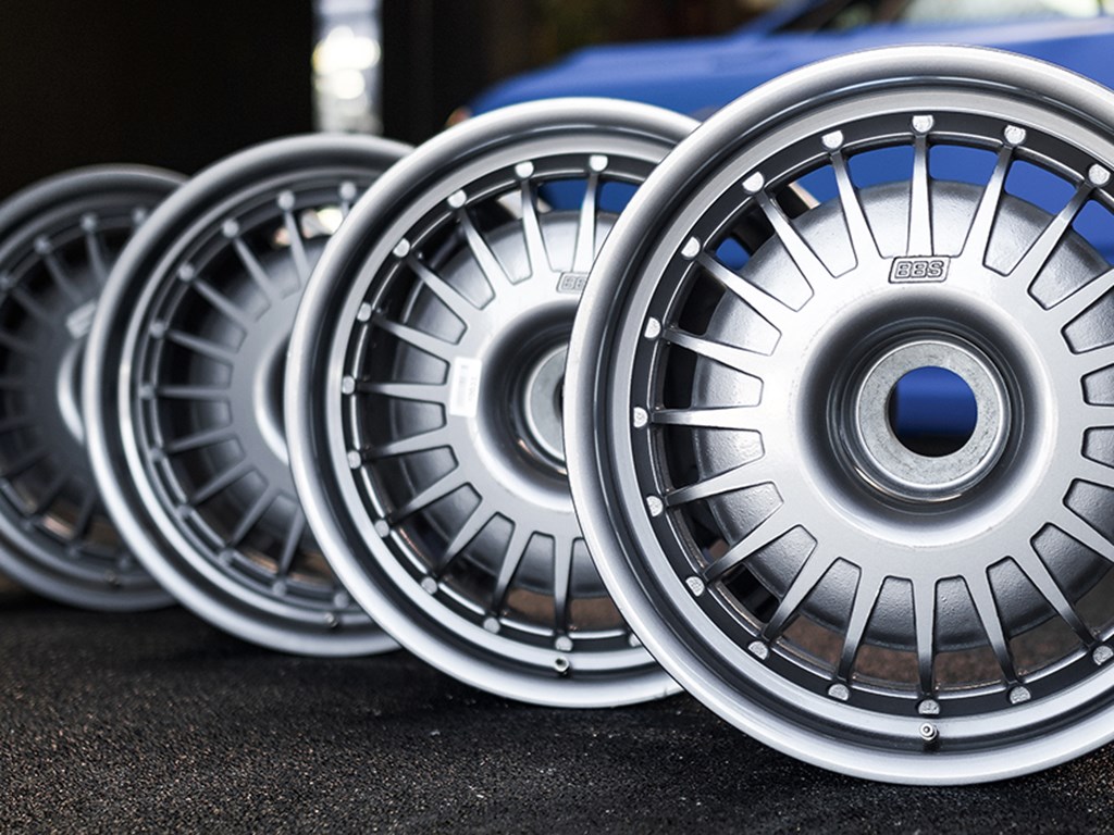 Set of Bugatti EB110 Wheels offered at RM Sothebys Online Only Open Roads April Auction 2021