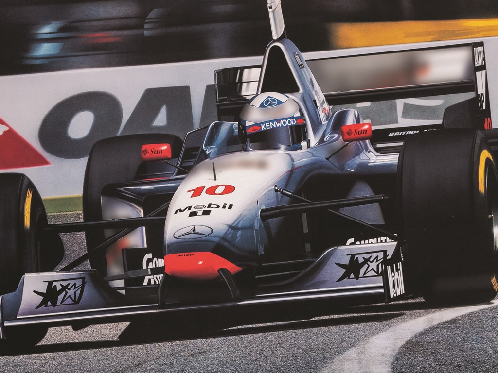 Melbourne McLaren by Gavin MacLeod No. 322950 offered in RM Sothebys Formula 1 Memorabilia online auction 2019