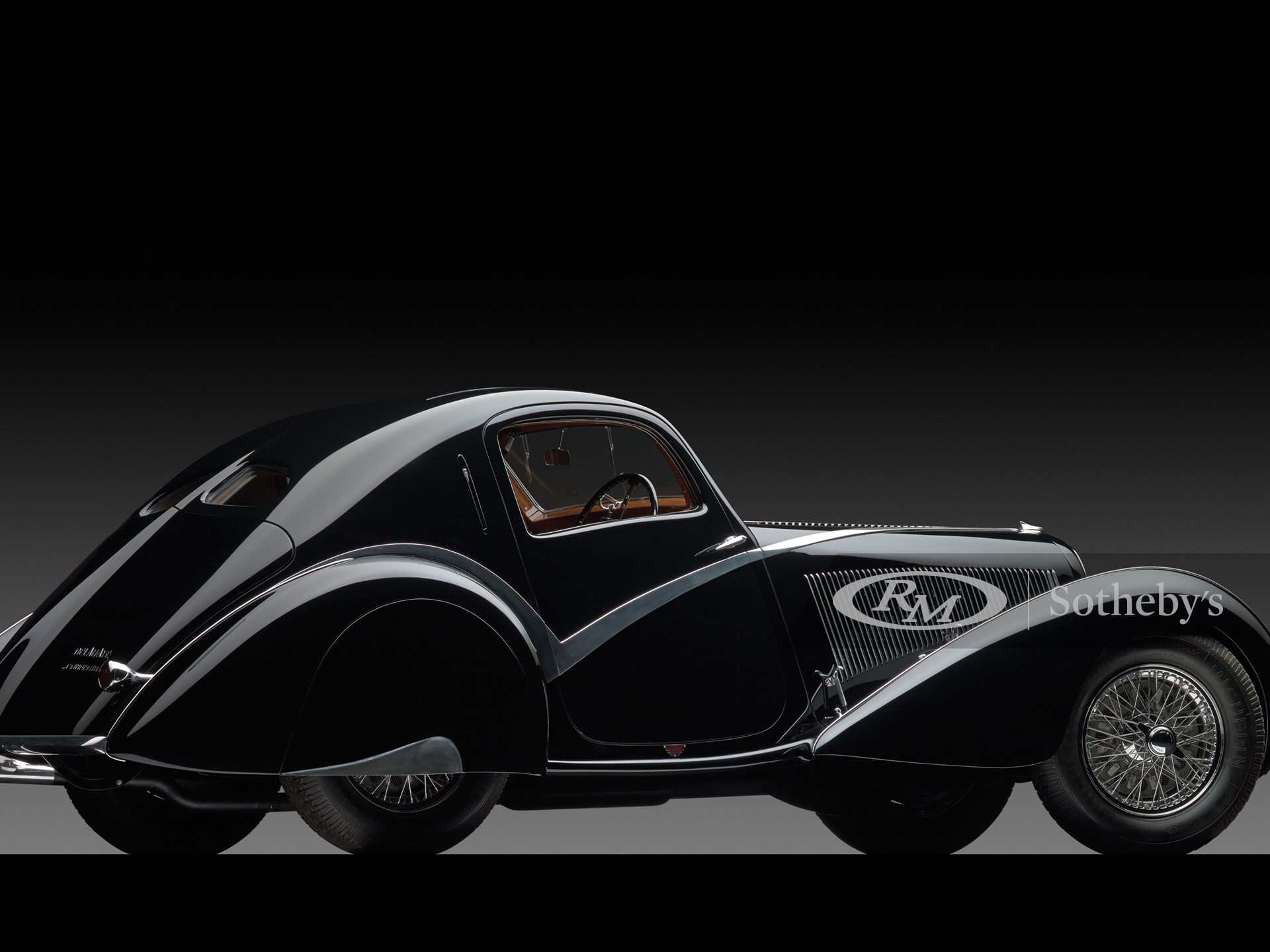 1936 Delahaye Type 135 Competition Court Teardrop Coupé by Carrosserie ...