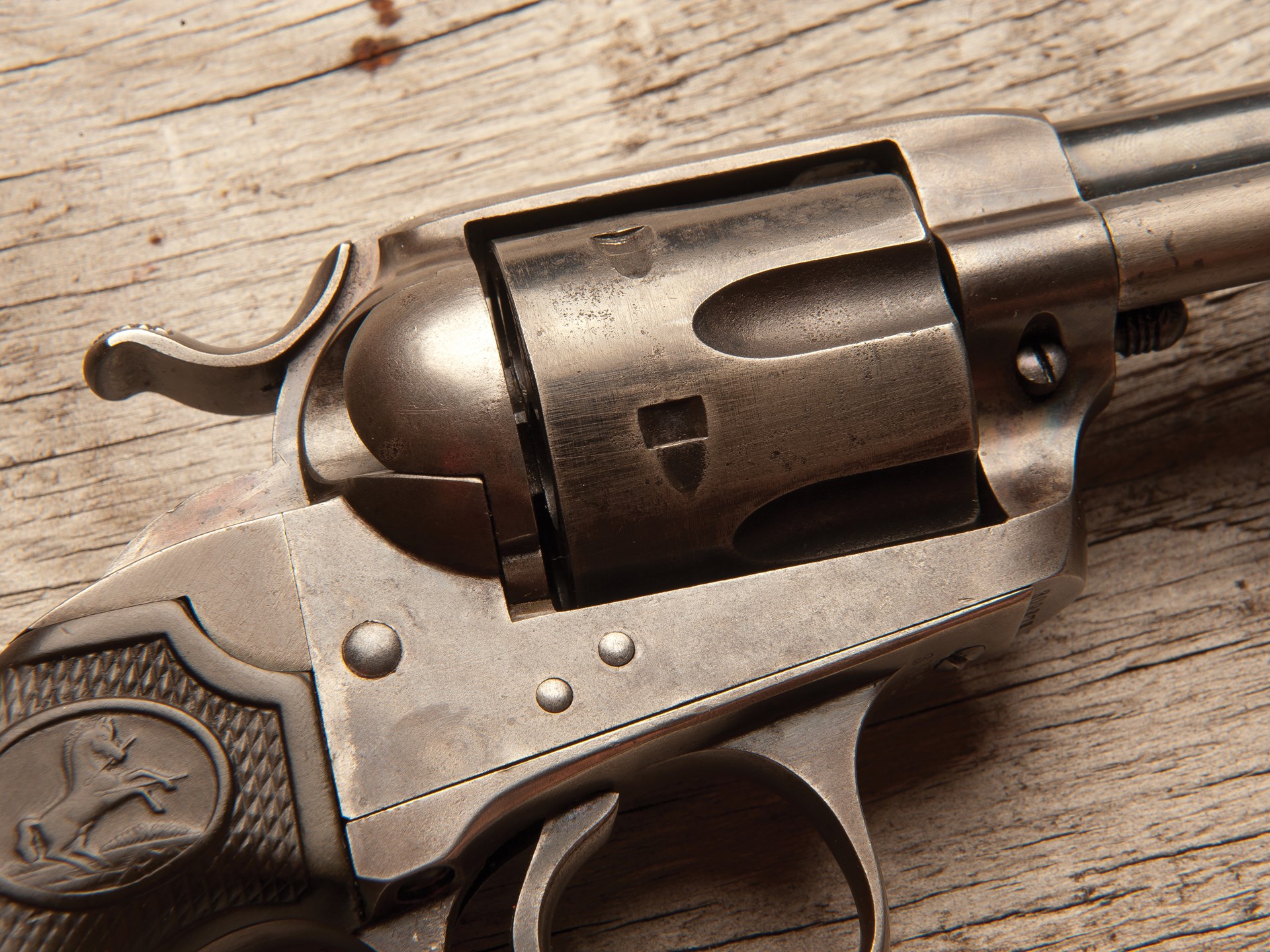 45 calibre revolver