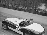 Sporting the race number “26”, Sterling Edwards and chassis 0350 AM finished 1st at the 1954 SCAA National race at Pebble Beach.
