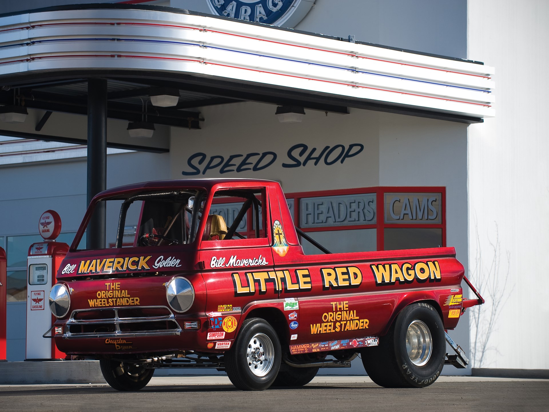 1965 Dodge A100 Pickup Truck Little Red Wagon Icons Of Speed