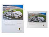 "History Made. History Remembered." Porsche Carrera GT Posters