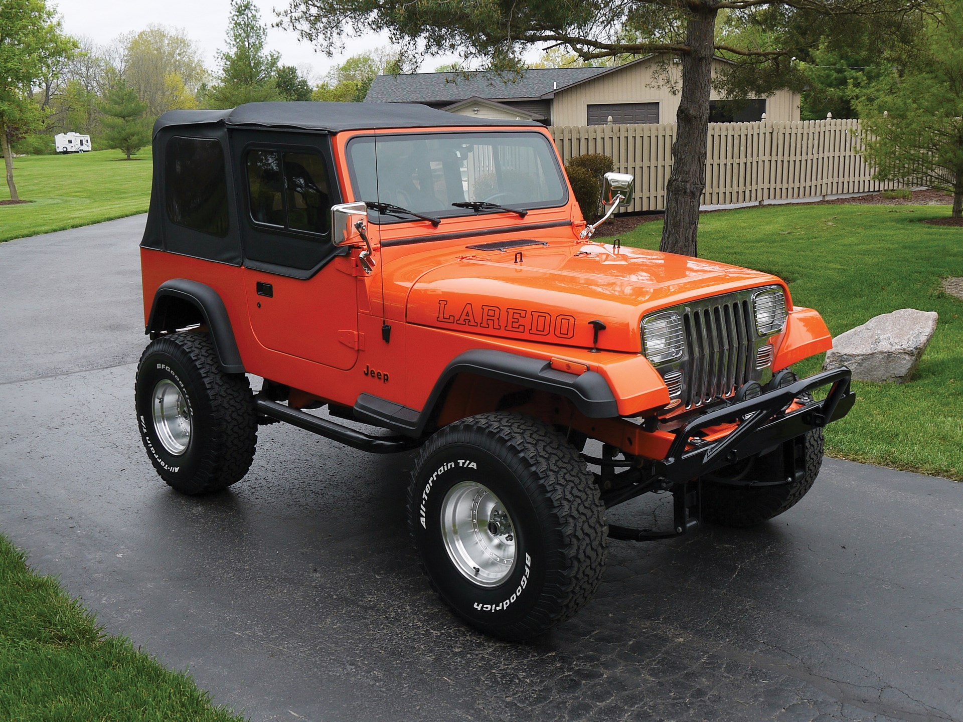 1987 Jeep YJ Wrangler Laredo - Jeep Features - 4 Wheel Drive & Sport ...