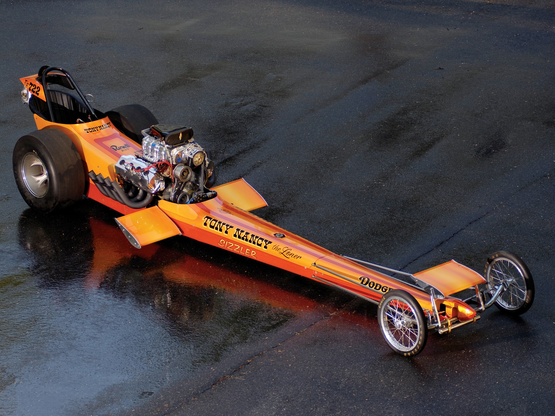 1970 Tony Nancy's 722 AA/Top Fuel Dragster The "Sizzler" Monterey