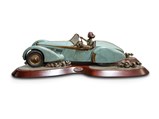 Bugatti Bronze by JP Nesse with Plinth
