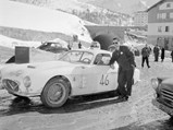 Chassis 106.00026 at the 1957 Rallye Sestriere.