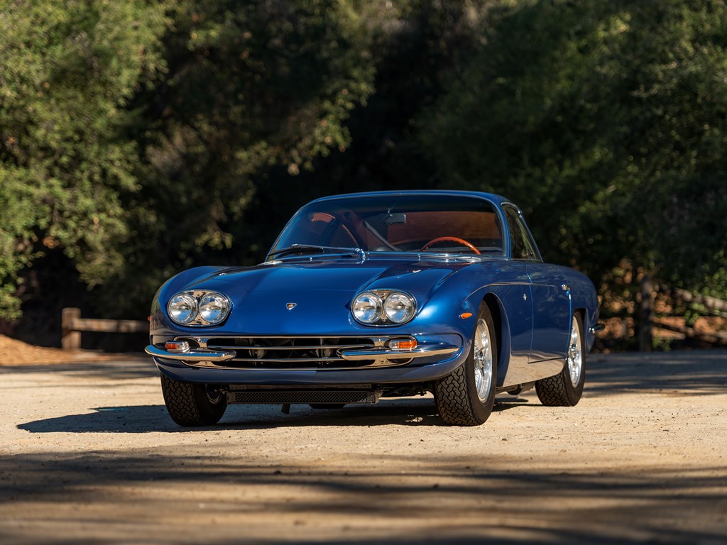 1967 Lamborghini 400 GT 22 by Touring offered at RM Sothebys Arizona live Auction 2022