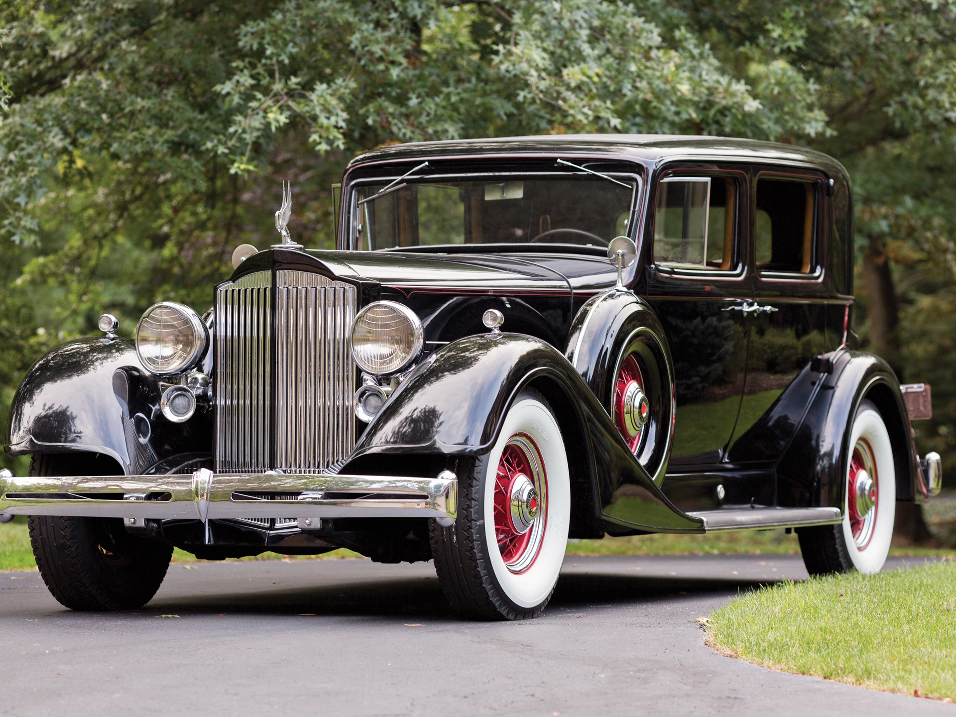 1934 Packard Super Eight Club Sedan Hershey 2013 RM Auctions