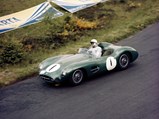 DBR1/1 races to a first place finish at the 1959 1000km of the Nürburgring.