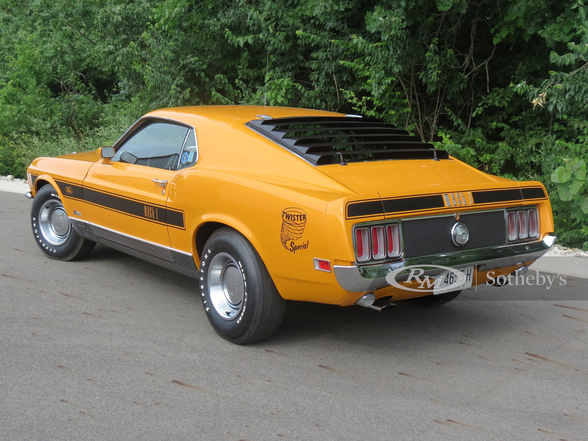 1970 Ford Mustang Mach 1 Twister Special Auburn Fall 2021 Rm Auctions