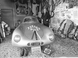 Herr Mathé proudly stands next to the “Ahnherr” (ancestor) at his home in Innsbruck, Austria, 1984.