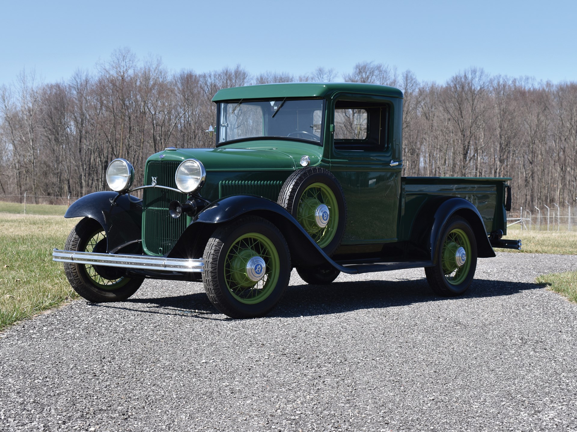 Rm Sothebys 1932 Ford Model B Closed Cab Pickup Auburn