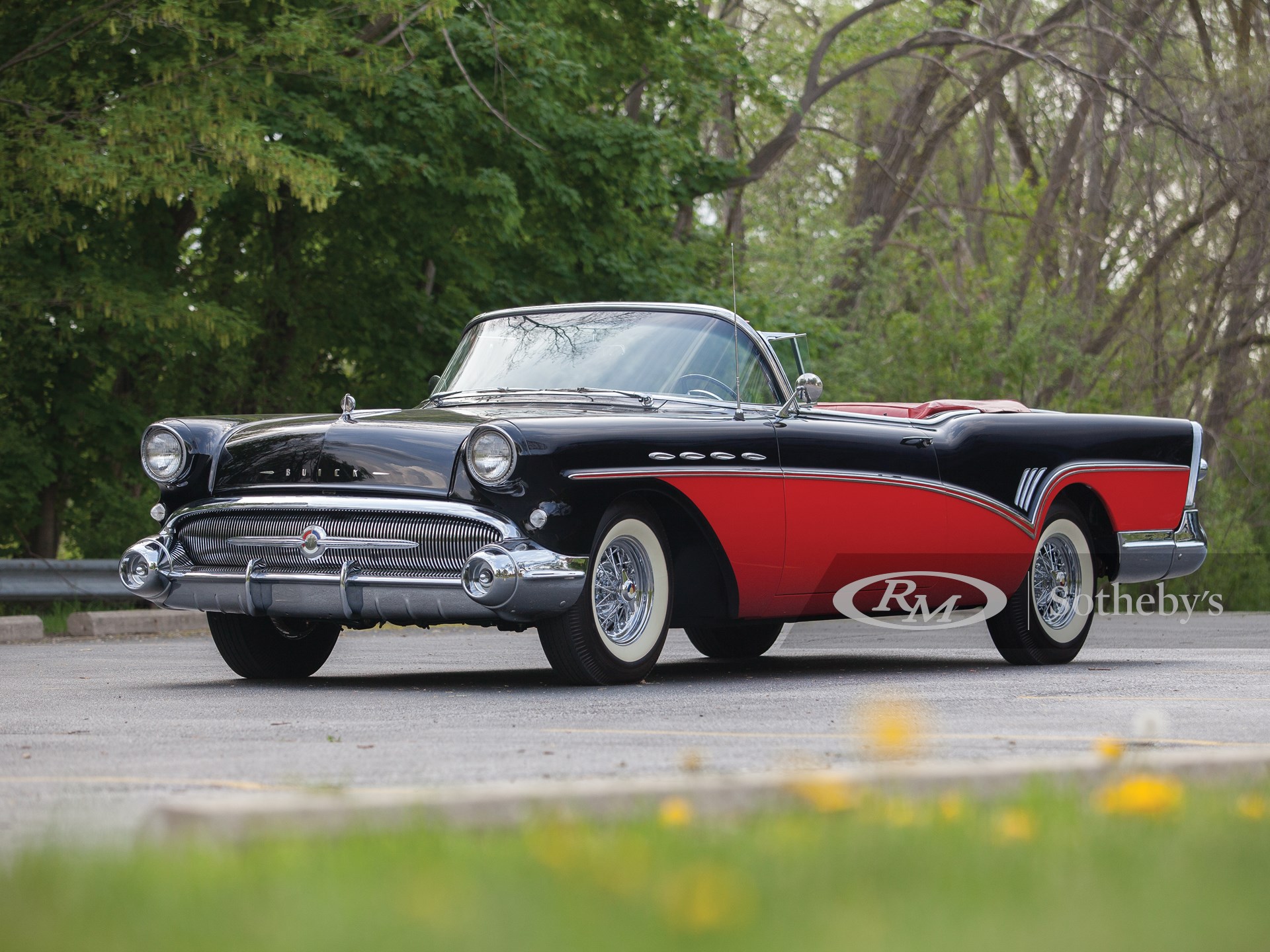 1957 Buick Roadmaster Convertible Amelia Island 2016 RM Sotheby's