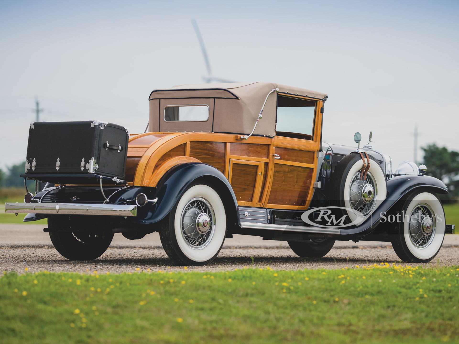 1931 Cadillac V-16 'Woodie' Convertible Coupe | Hershey 2019 | RM Auctions