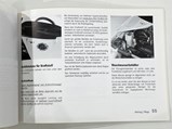 Porsche 911 GT1 Owner's Manual, German - $