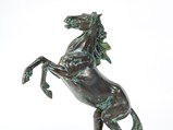 Cavallino Metallic-Look Resin Sculpture