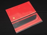 Ferrari F40 Owner’s Manual and Pouch, Factory Literature, Seat Covers, and Schedoni Presentation Piece