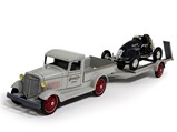 Midget "Speed Age Special" Tether Car with Truck and Trailer, ca. 1940s