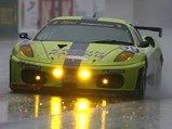 Tracey Krohn, Colin Braun, and Niclas Jönsson overcame torrential mid-race downpours to bring their Ferrari F430 GTC home 2nd in its class at the 2007 24 Hours of Le Mans.