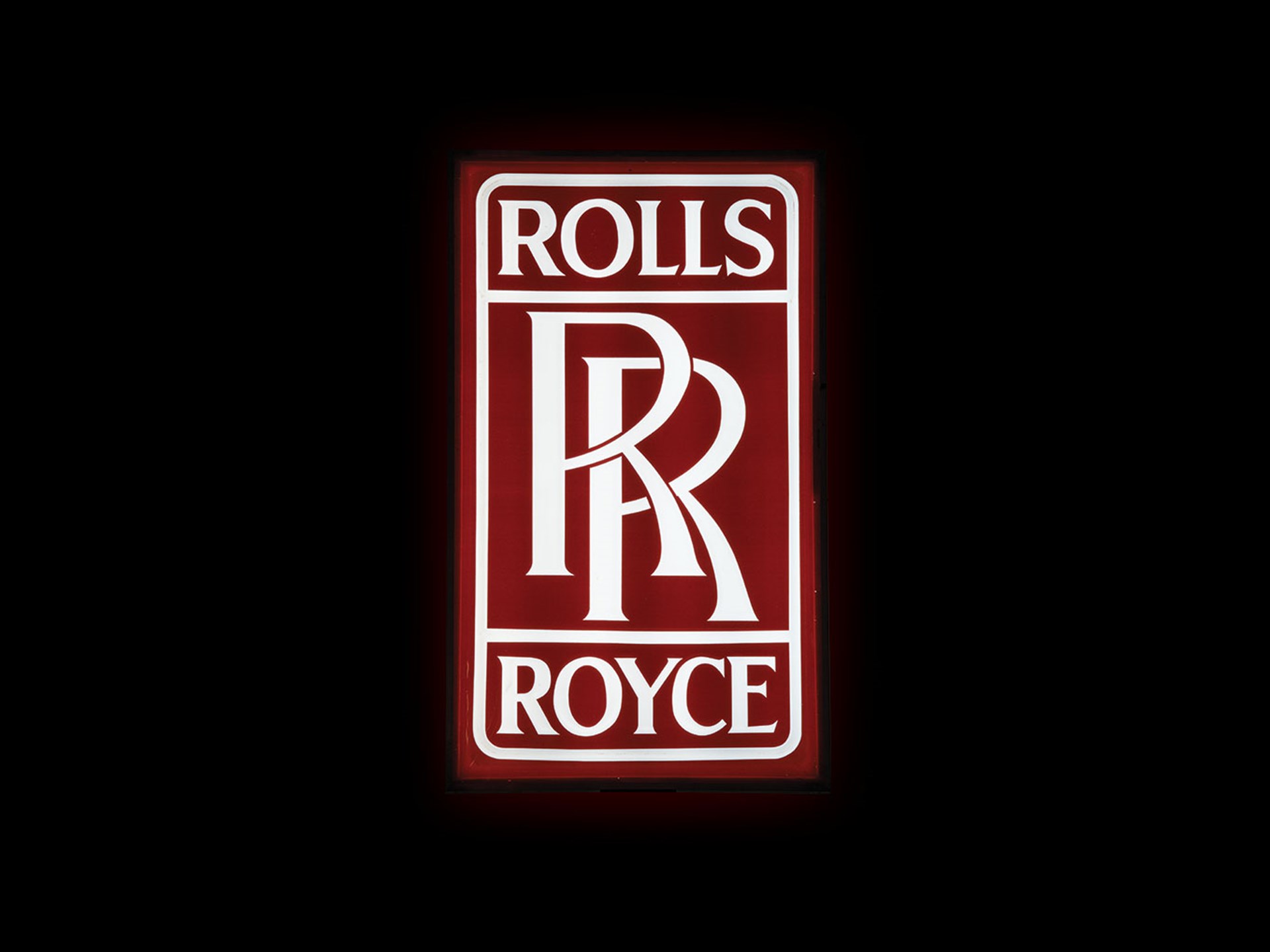 Rolls royce sign