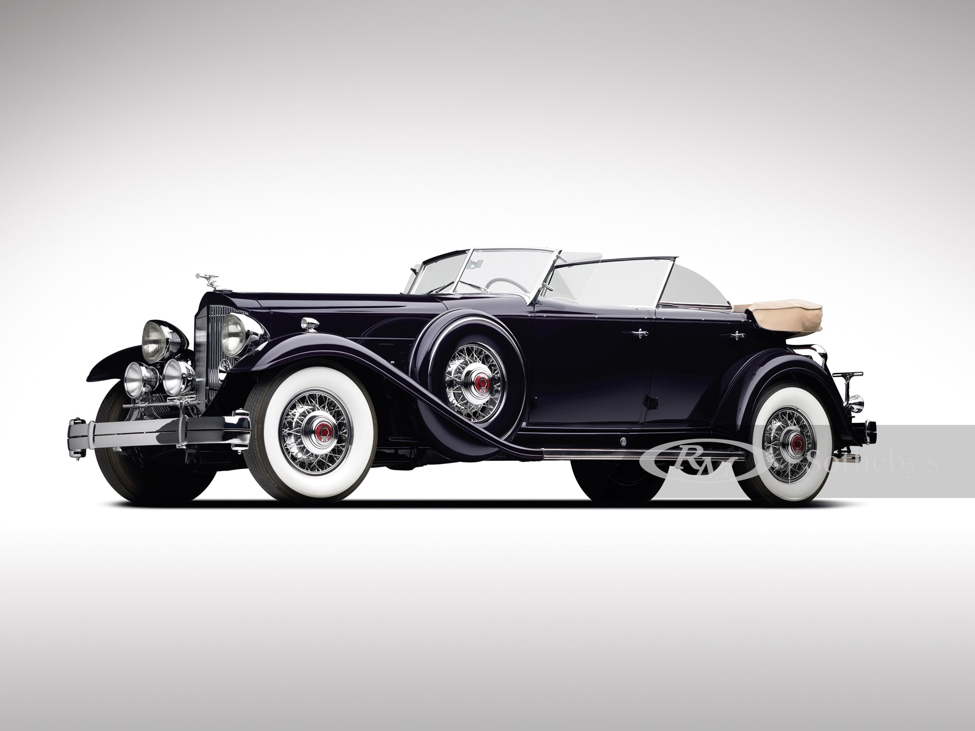 1932 Packard Individual Custom Twin Six Sport Phaeton by Dietrich Inc ...