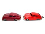 Porsche 356 Sixmobil and Bump-and-Go by Gescha, Nos. 557 and 558