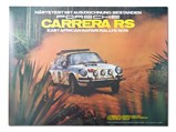 Porsche Carrera RS East African Safari Rallye 1974 Poster, German