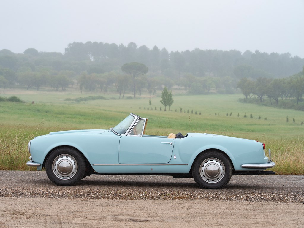 1956 Lancia Aurelia B24S Convertible by Pinin Farina offered at RM Sothebys The Sáragga Collection live auction 2019