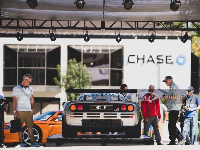 Record Breaking 19 8 Million Mclaren F1 Lm Spec Headlines Rm Sotheby S 107 Million Monterey Auction Media News Title Rm Sotheby S