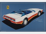 1972 Ferrari 365 GTB/4 NART Spider Competizione by Michelotti