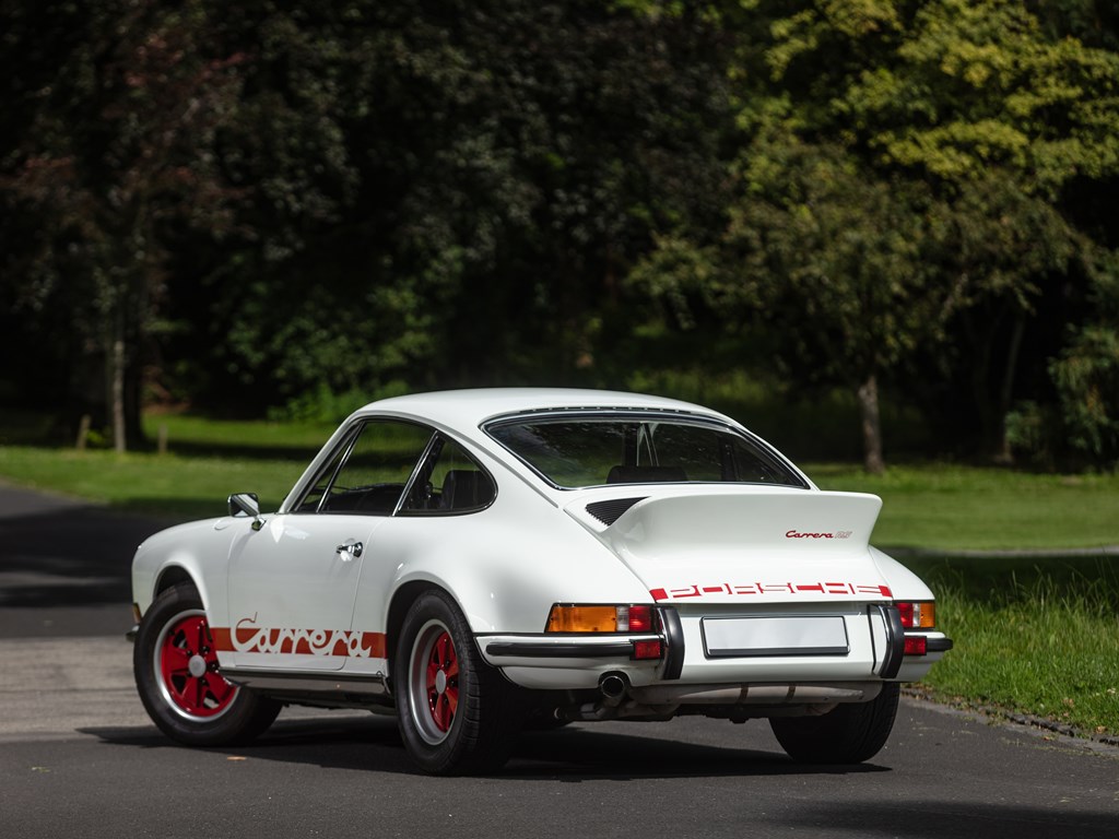 1973 Porsche 911 Carrera RS 2.7 Touring offered at RM Sothebys St. Moritz Live Collector Car Auction 2021