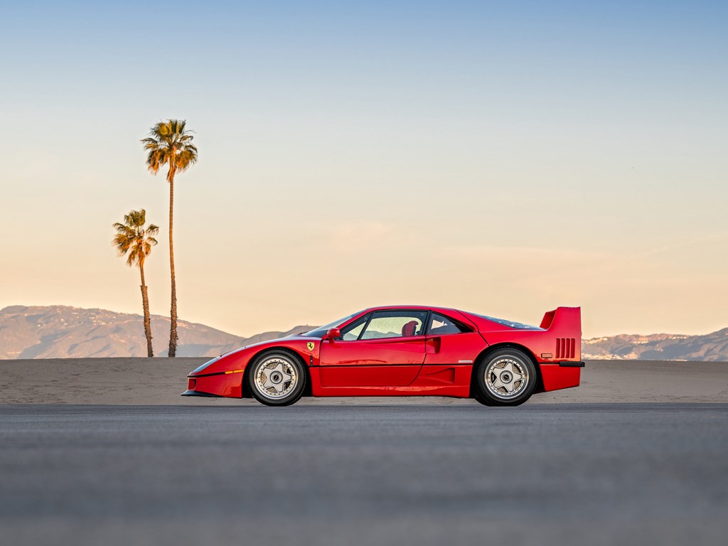 1992 Ferrari F40 offered at RM Sothebys Monterey live auction 2022
